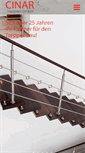 Mobile Screenshot of cinar-treppen.de